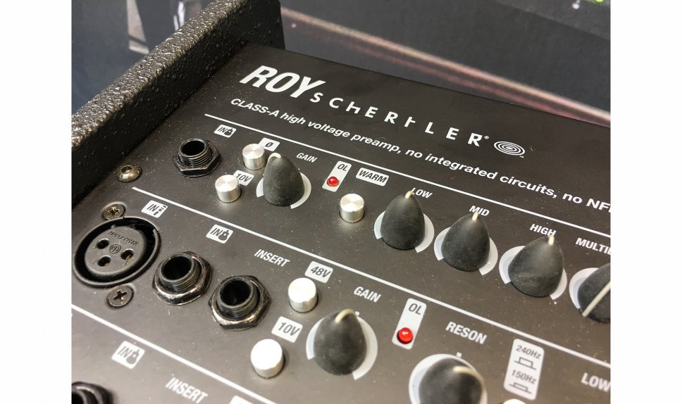Nuovo amplificatore top-of-the-range Schertler Roy