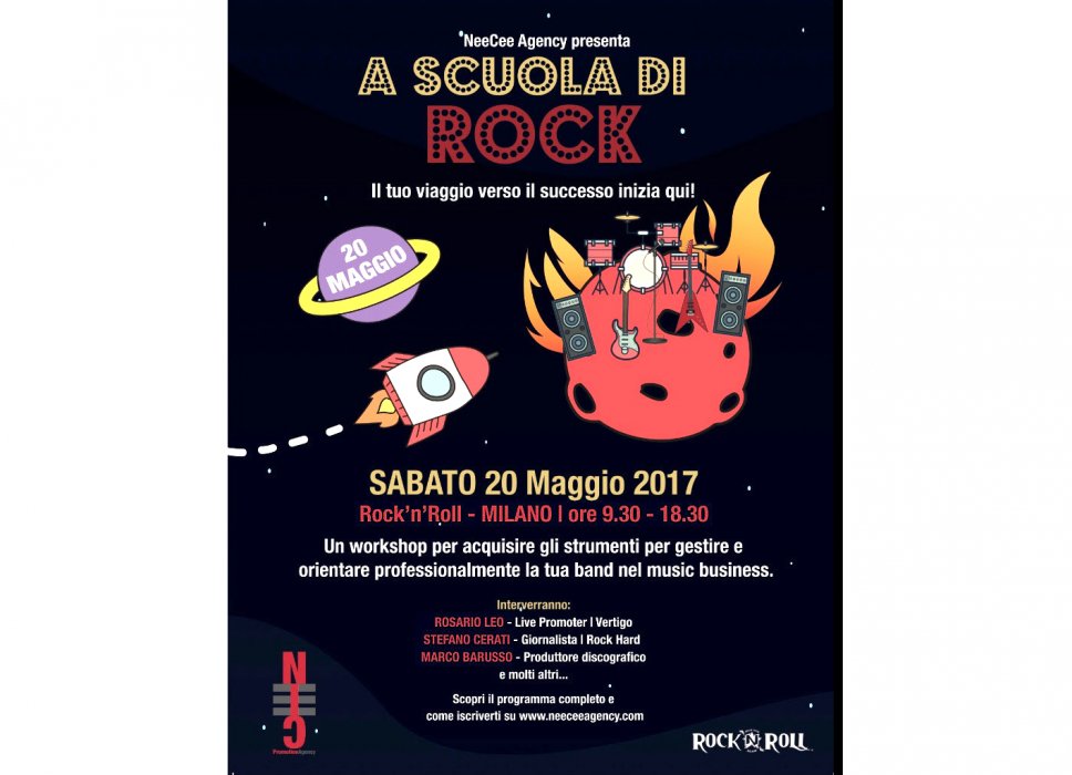 A Milano a scuola di Rock