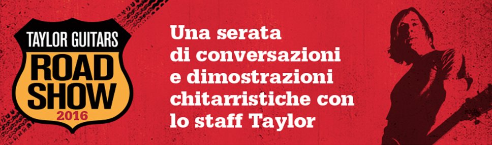 Nuove date italiane per il Taylor Road Show