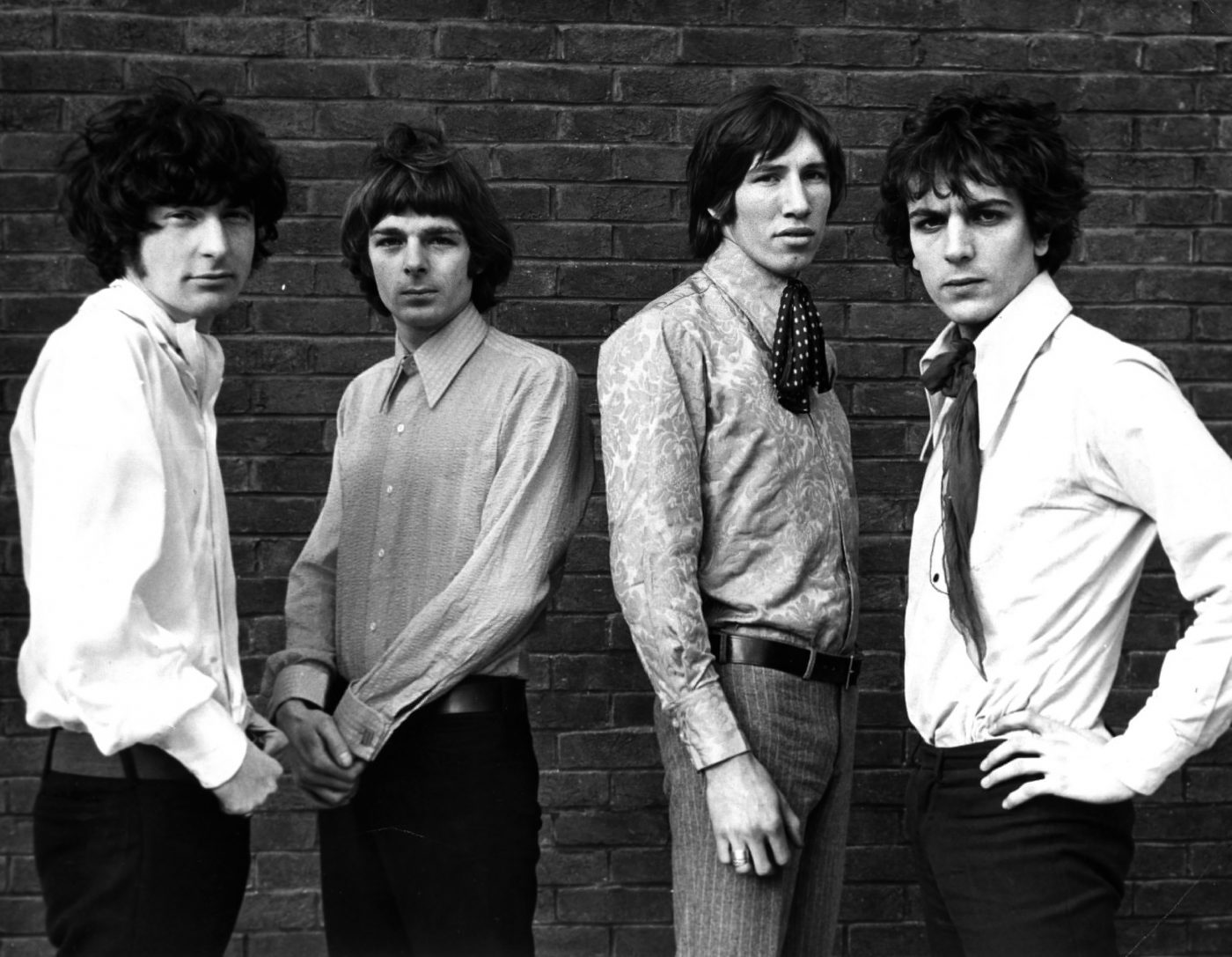 Pink Floyd nel 1967 con Syd Barrett, fondatore e primo leader della band
