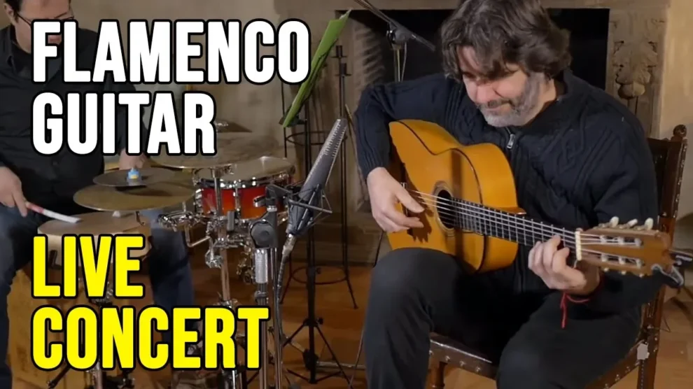 Un intero concerto per chitarra flamenca