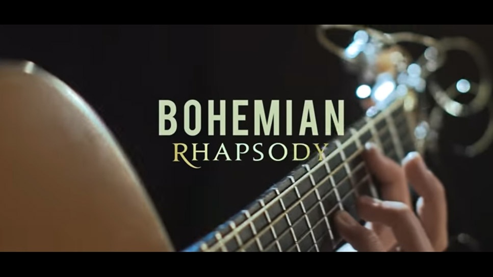 Bohemian Rhapsody arrangiata per quattro chitarre acustiche