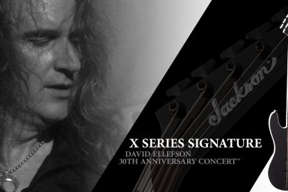 Jackson Guitars X Series Signature David Ellefson 30th Anniversary Concert™ Bass CBX V