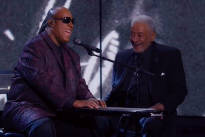 Stevie Wonder Bill Wither Rock & Roll Hall of Fame 2015