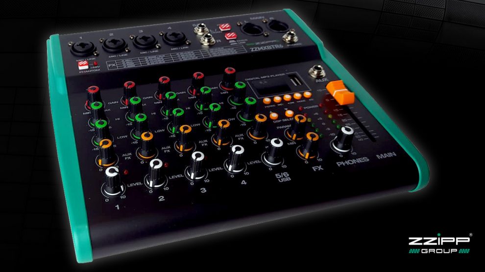 zzipp mixer 4 e 6 canali