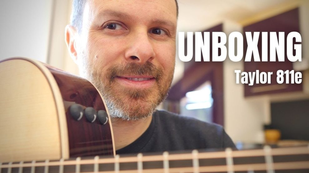 unboxing taylor 811e