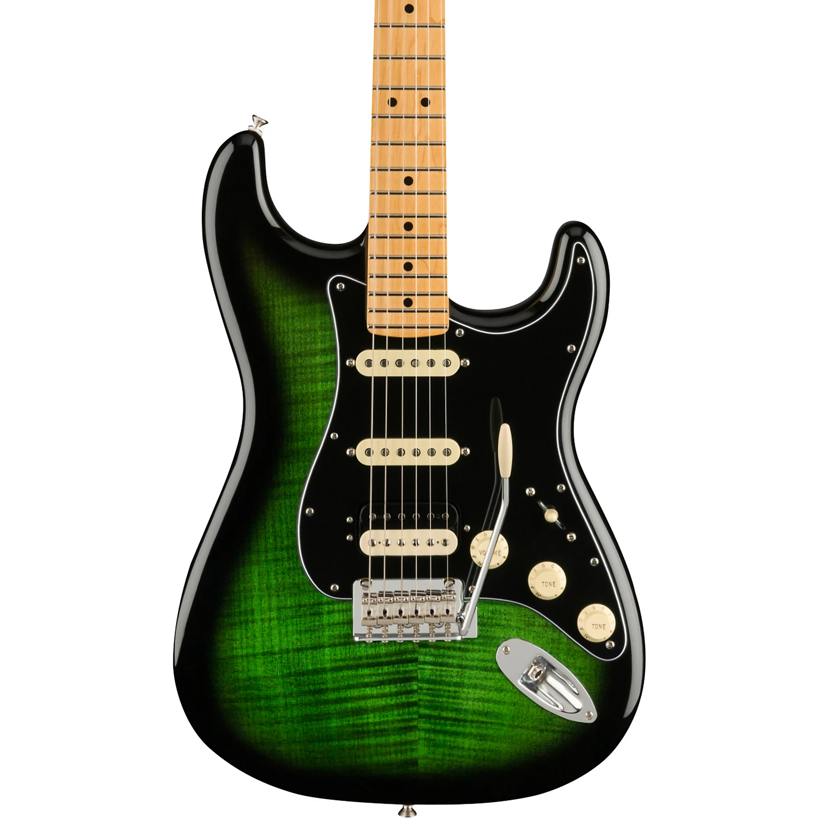 FENDER LIMITED EDITION PLAYER STRATOCASTER HSS PLUS TOP MN GREENBURST