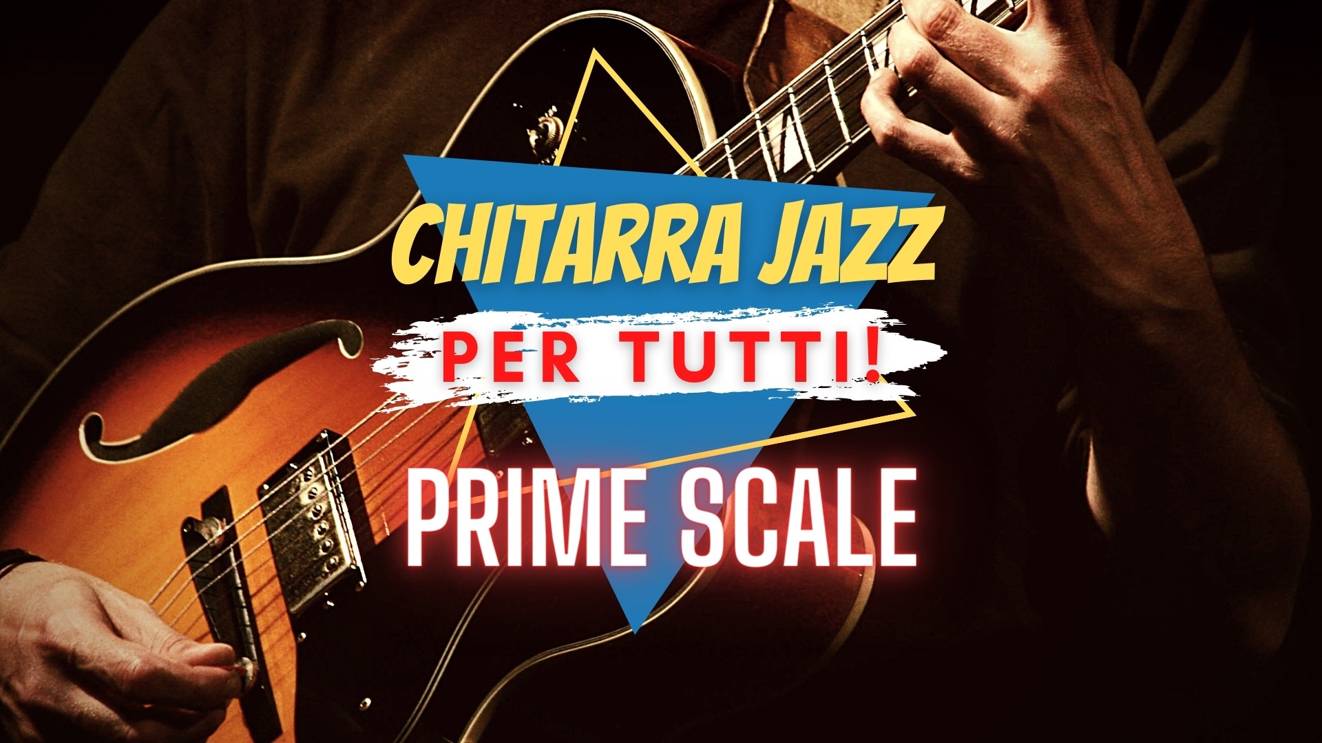 Chitarra Jazz per tutti suonare il IIVI con le scale "facili