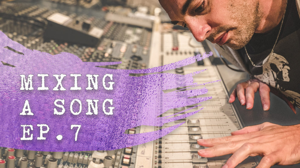 mixing a song 7