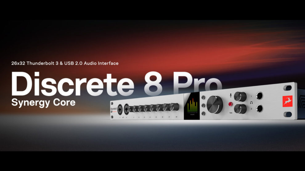 discrete 8 pro antelope audio