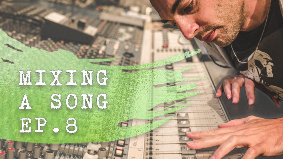 mixing a song 8