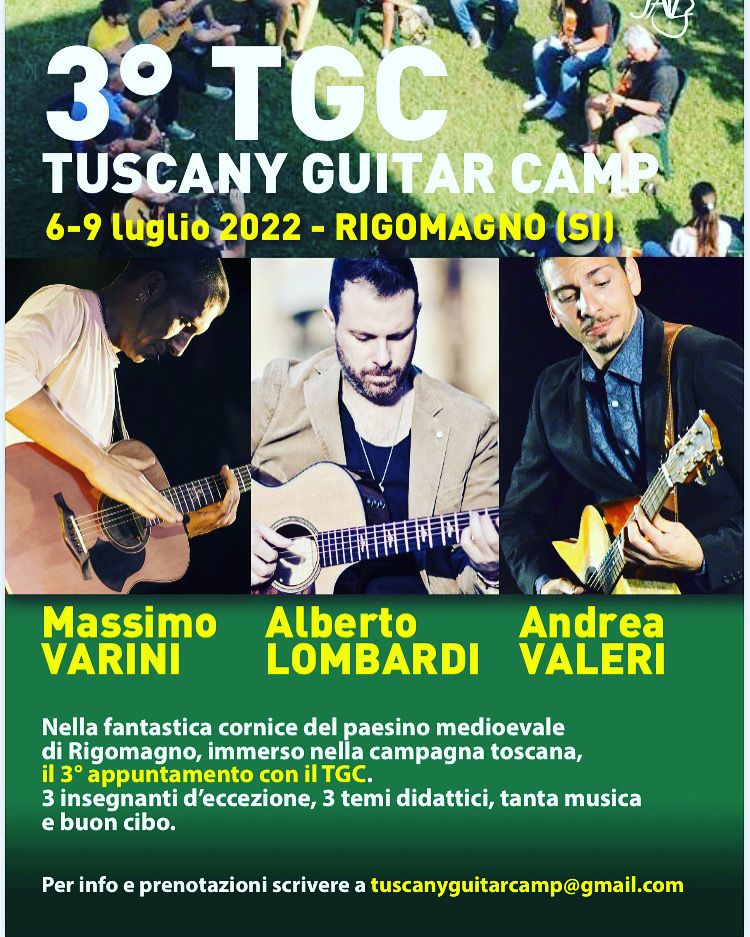 Tuscany Guitar Camp