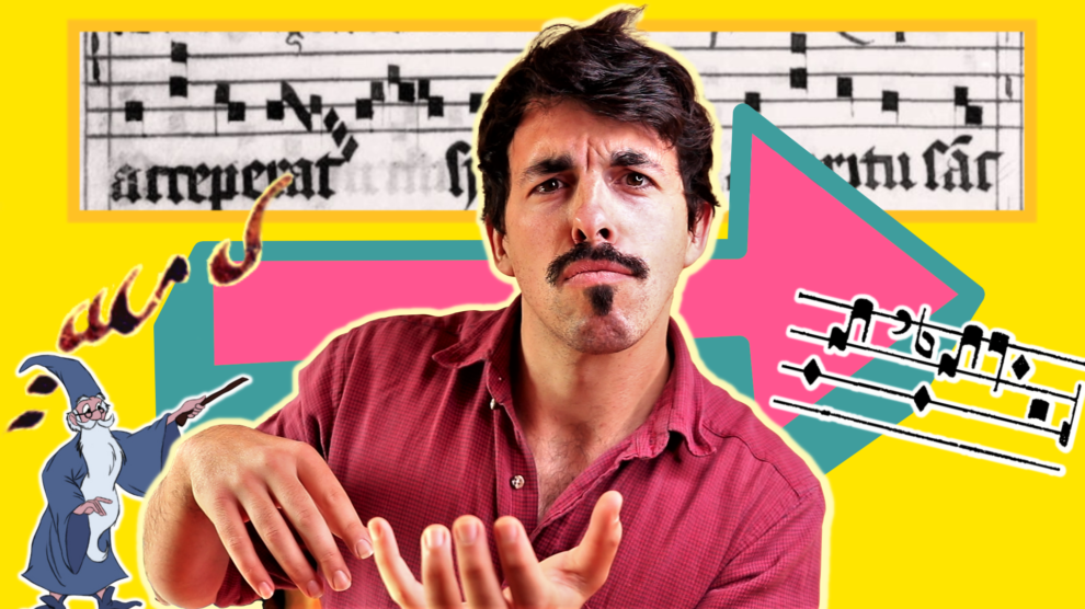 La notazione musicale nel Medioevo