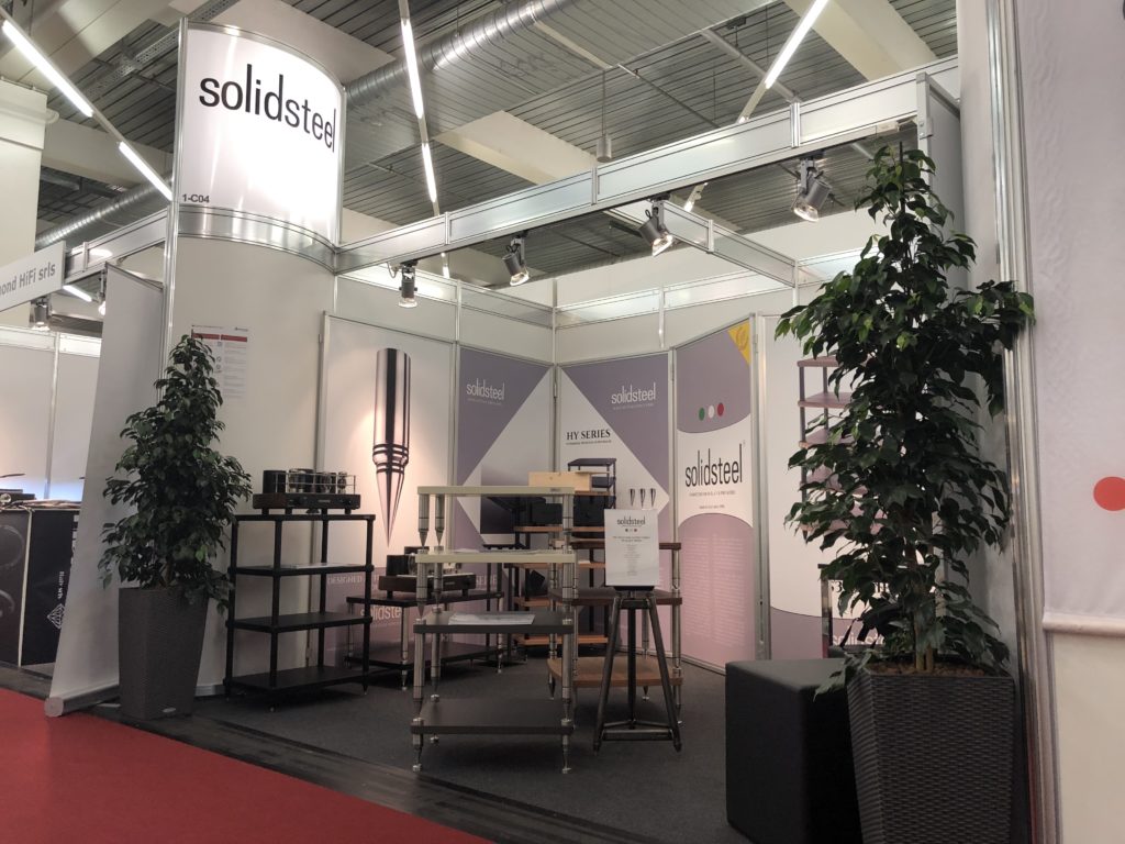 Lo stand Solidsteel all'High End Munich 2019