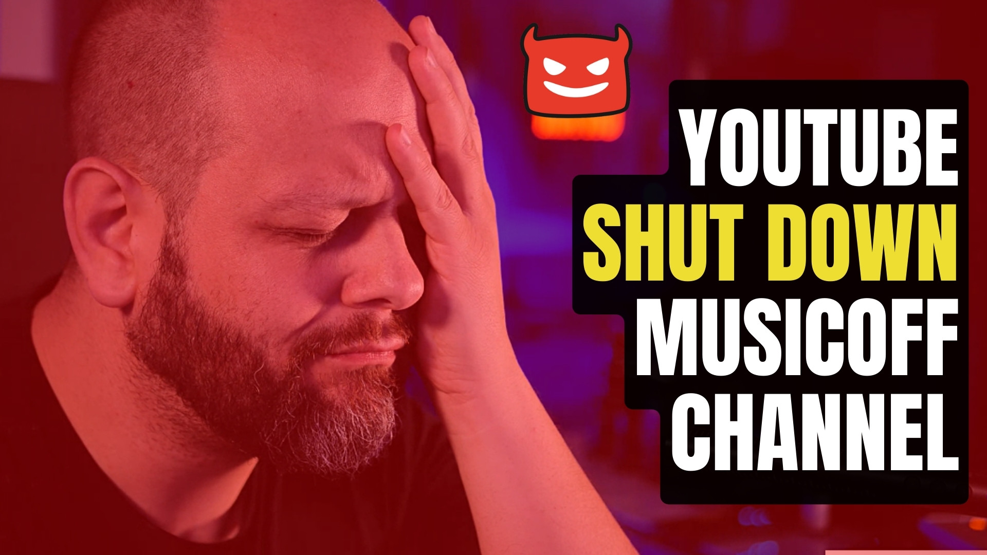 youtube shut down musicoff channel