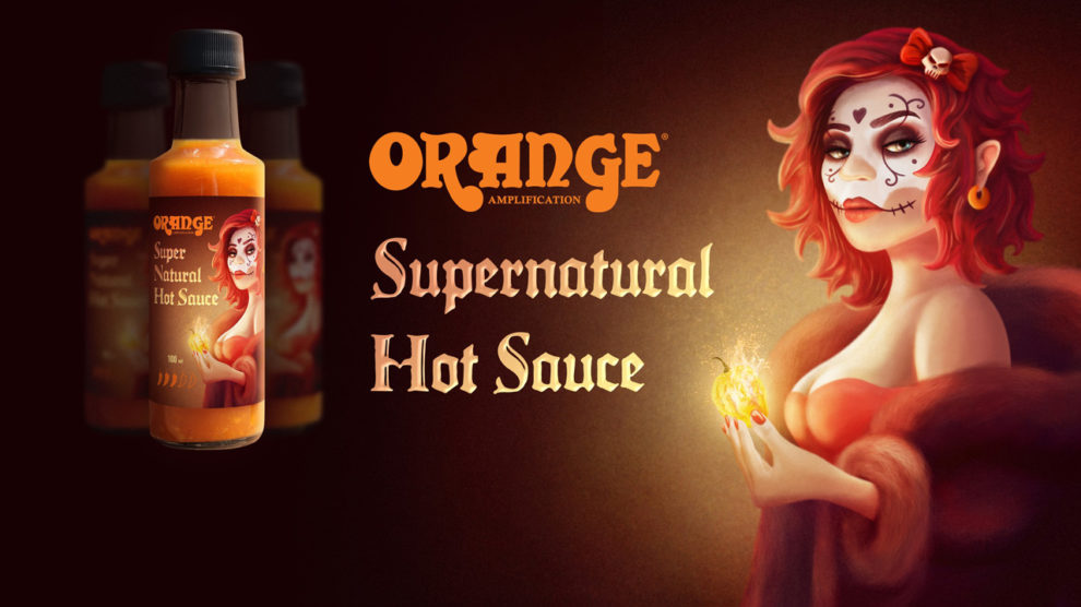orange Supernatural Hot Sauce