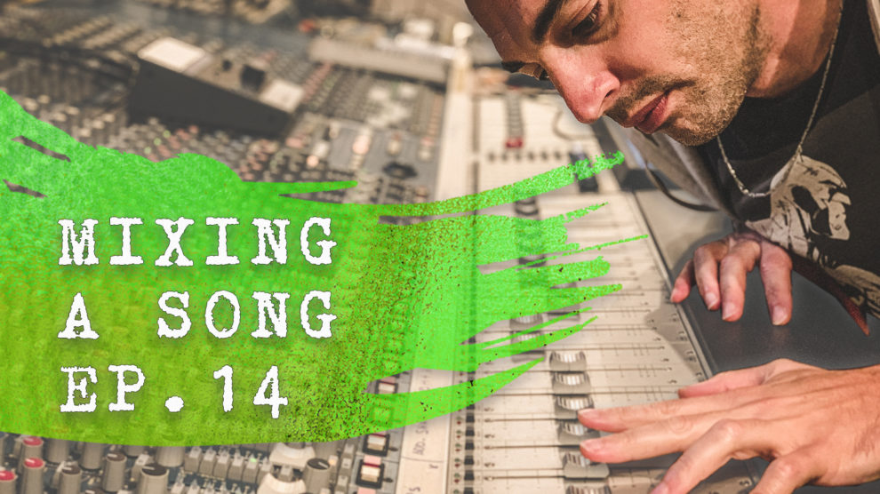 mixing a song 14