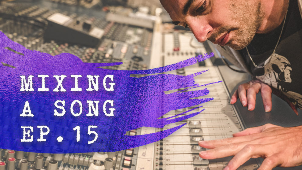mixing a song 15