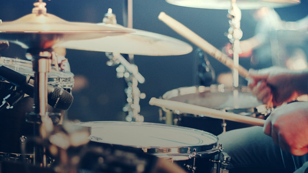 riverberi sulla batteria acustica