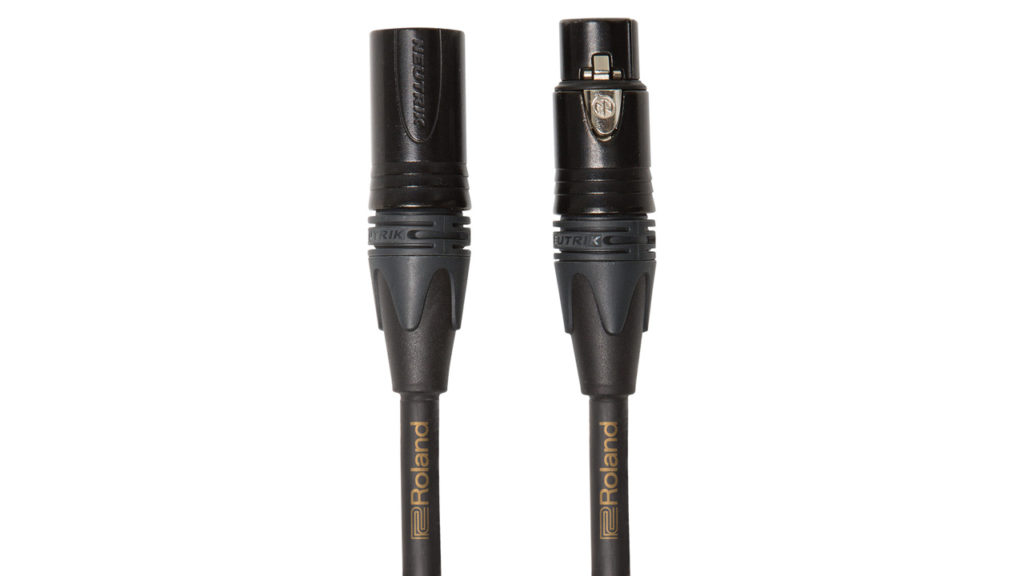 Roland microphone cable