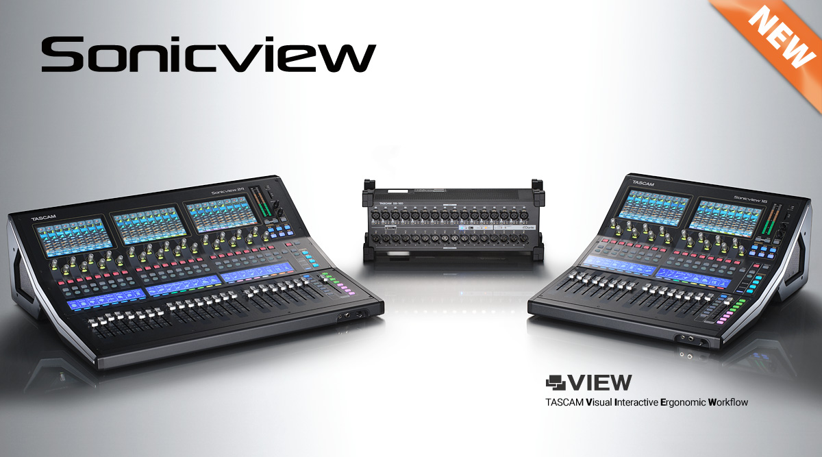 tascam sonicview