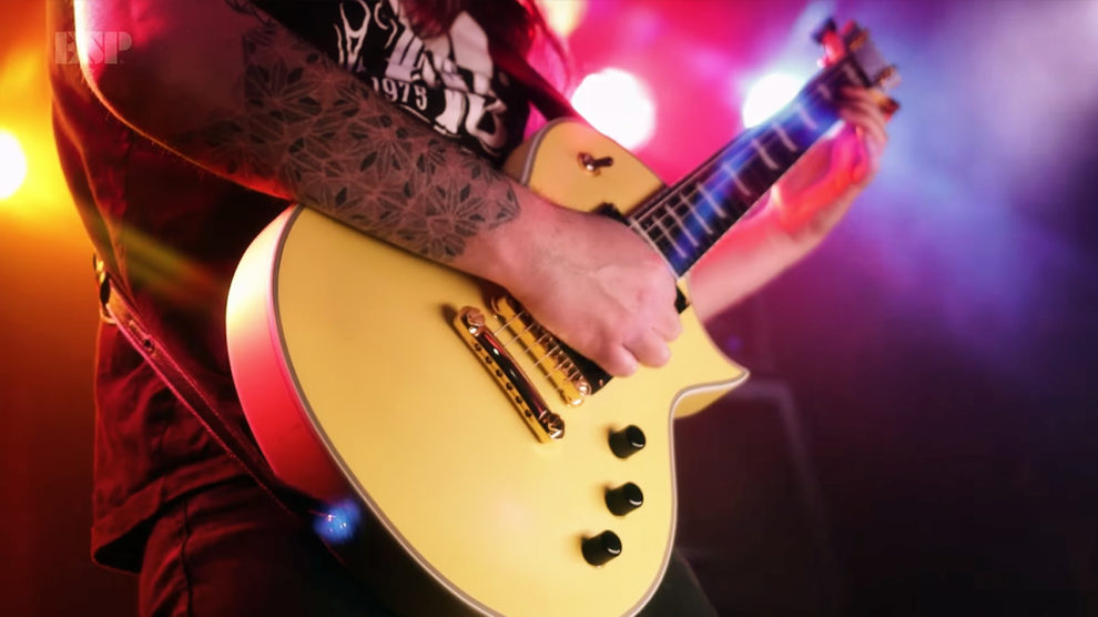 LTD EC-1000T CTM Vintage Gold Satin