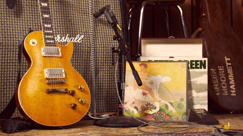 GIBSON CUSTOM SHOP KIRK HAMMETT "GREENY" 1959 LES PAUL STANDARD