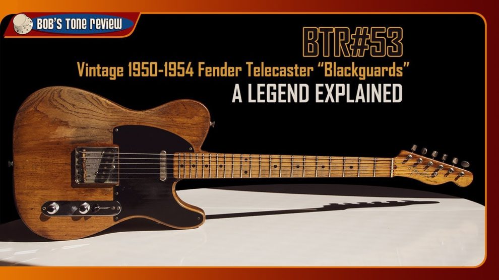 Vintage 1950-1954 Fender Telecaster Blackguard