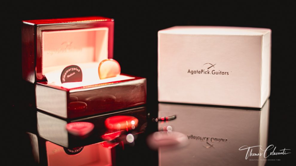 D'ANDREA 351 VINTAGE SHELL CELLULOID Guitar Picks .96 HEAVY 12 Picks In Tin Box