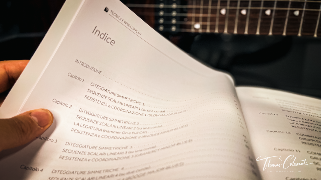 Tecnica e warm-up plan