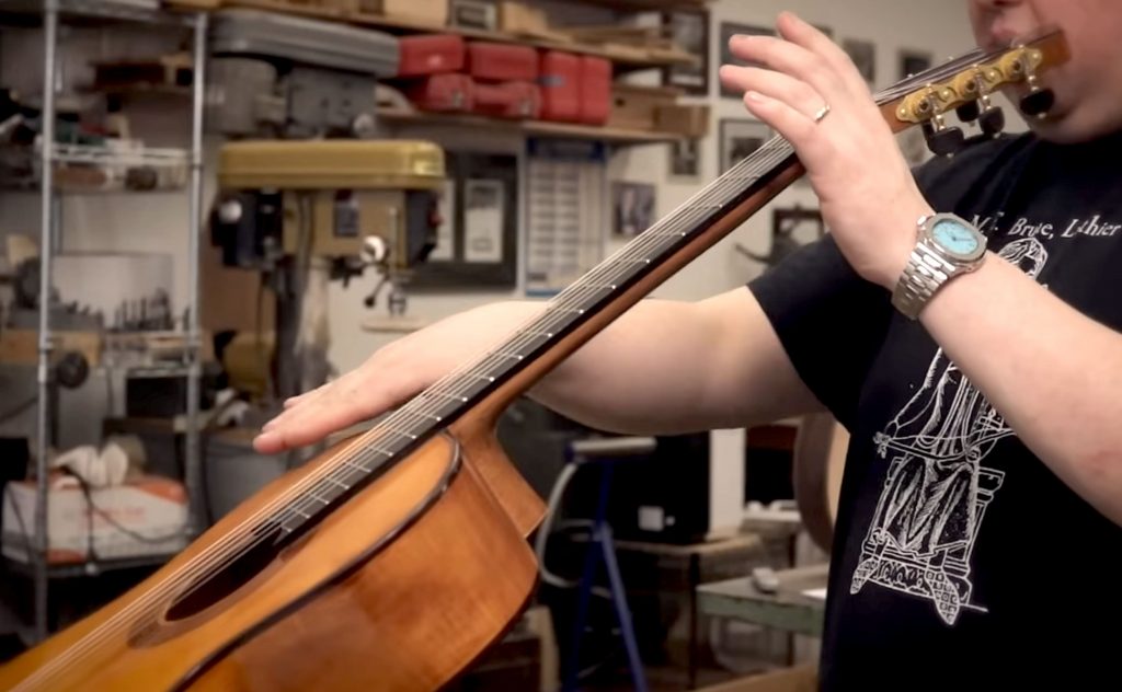 Chitarra di liuteria e rapporto con il liutaio