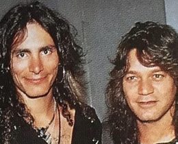 Steve Vai con Eddie Van Halen