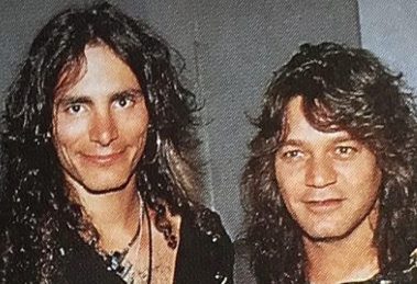 Steve Vai con Eddie Van Halen