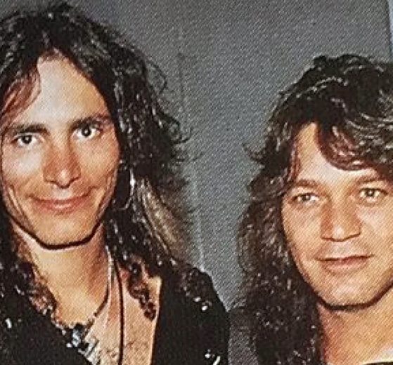 Steve Vai con Eddie Van Halen
