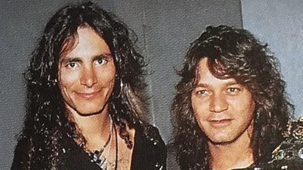 Steve Vai con Eddie Van Halen
