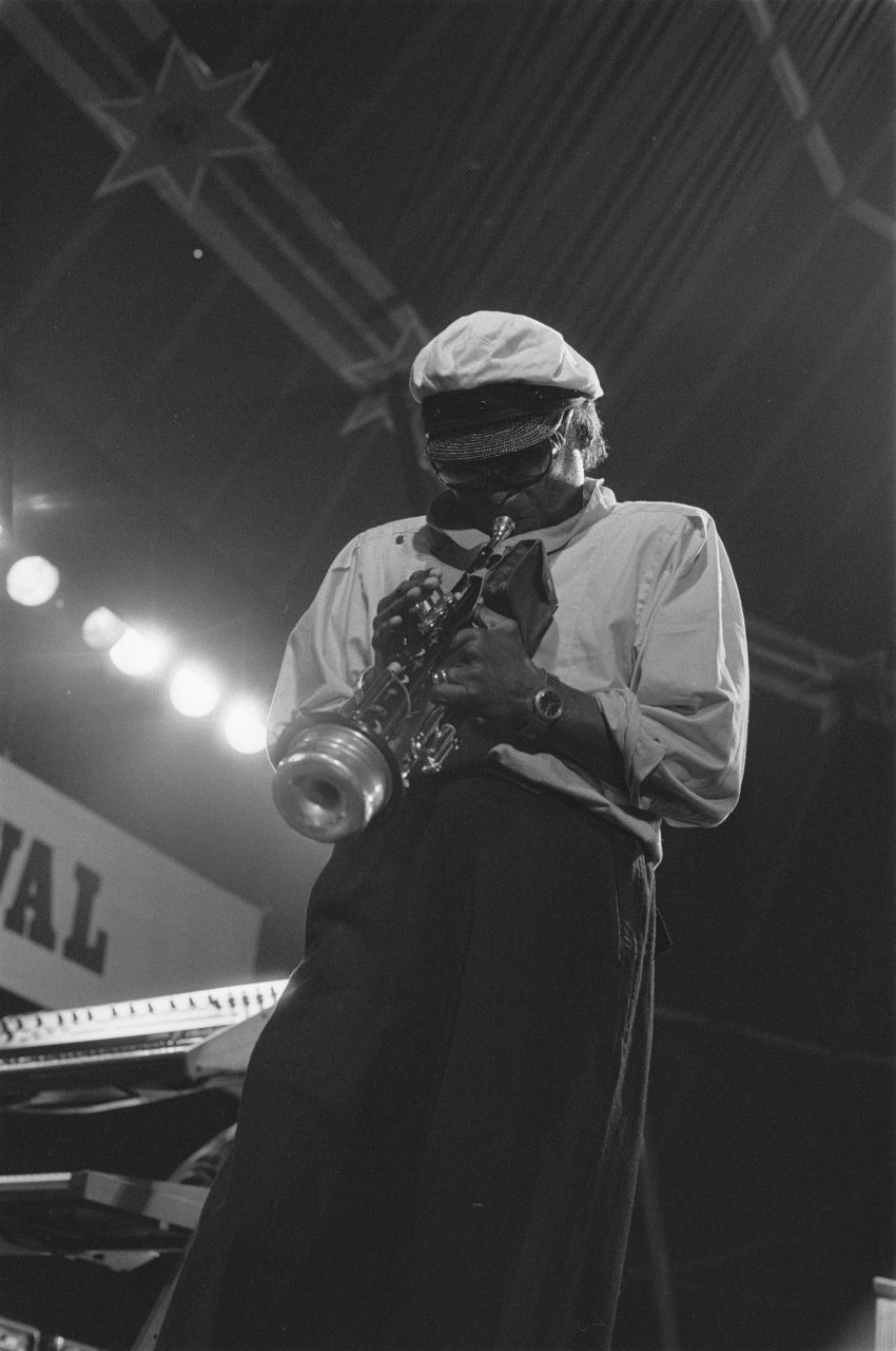 Miles Davis sul palco del North Sea Jazz Festival, L'Aia, 15 luglio 1984