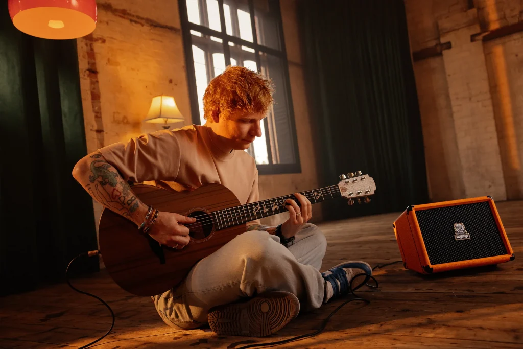 Orange Ed Sheeran
