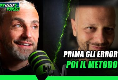 Thomas "Doc" Colasanti e Raffaele Sena durante l'intervista al podcast Storytellers