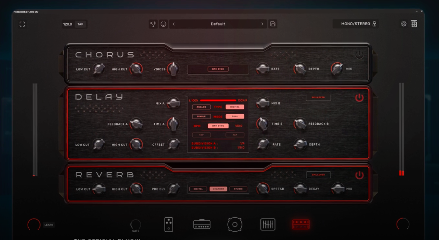 mezzabarba mzero od boutique tones