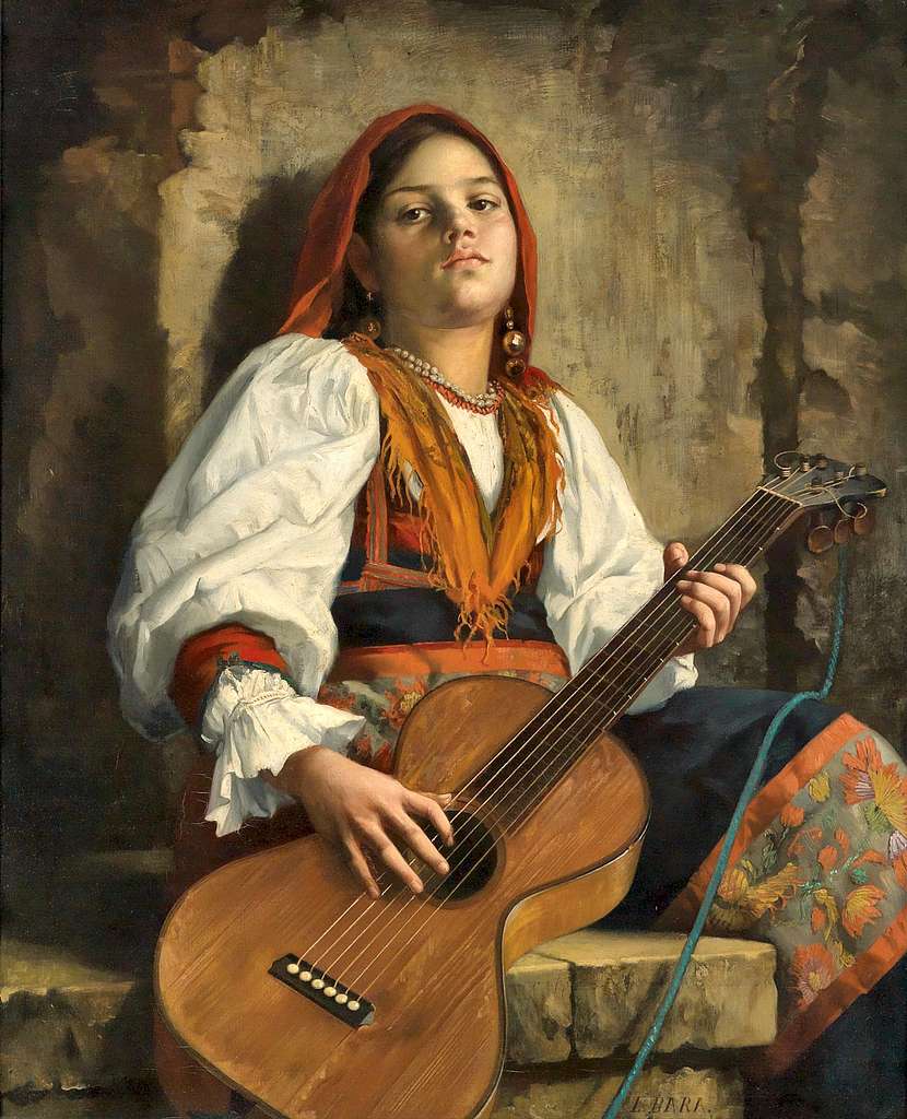Su con la vita, sbagliare è umano! - Guitar Player by Leopold Bara