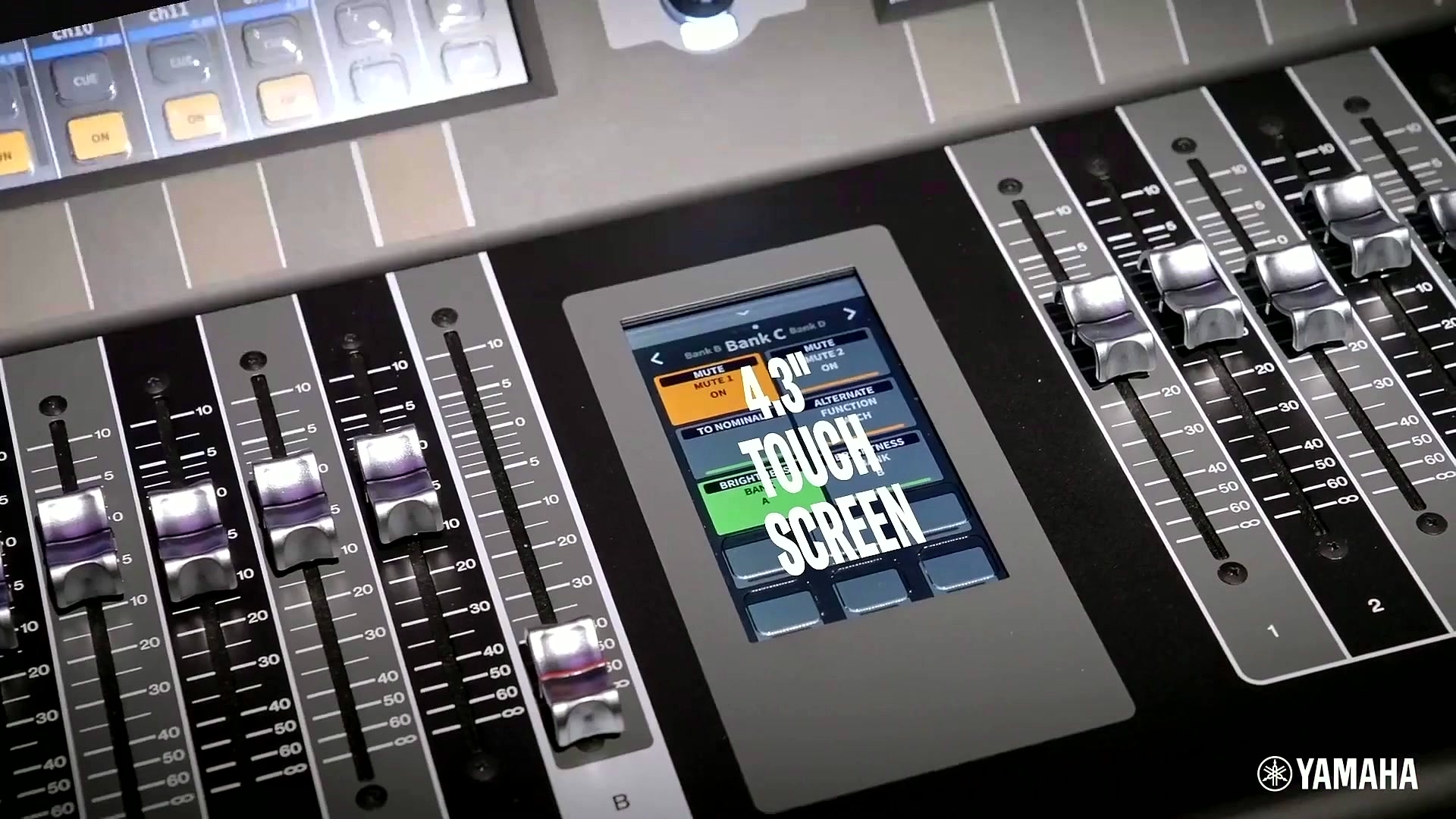 Il secondo touchscreen da 4,3 pollici della Yamaha DM5