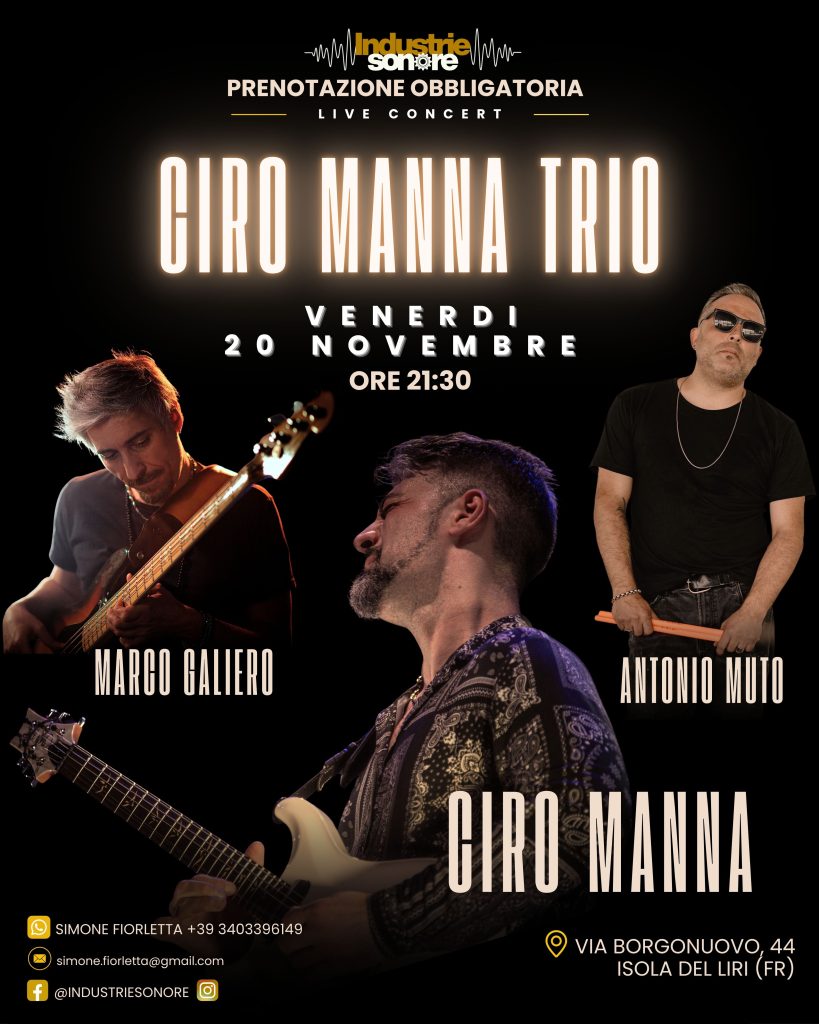 ciro manna trio